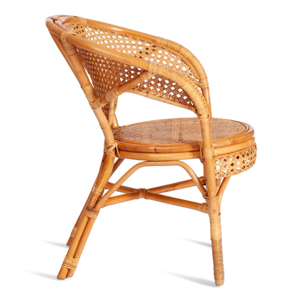 Комплект для отдыха «Пеланги» (Pelangi 02/15 со стеклянной столешницей, без подушек) натуральный ротанг (Honey (мёд) фото № 7