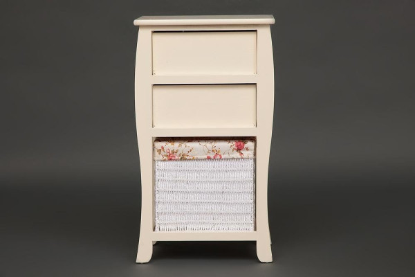 Тумба Secret De Maison «Arc 2» (Арк 2) HX16-827 S с корзиной и 2-мя ящиками (Белый) фото № 6