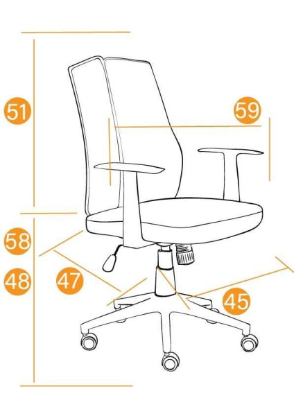 Кресло «Lite» (blue) (Синяя ткань) фото № 13