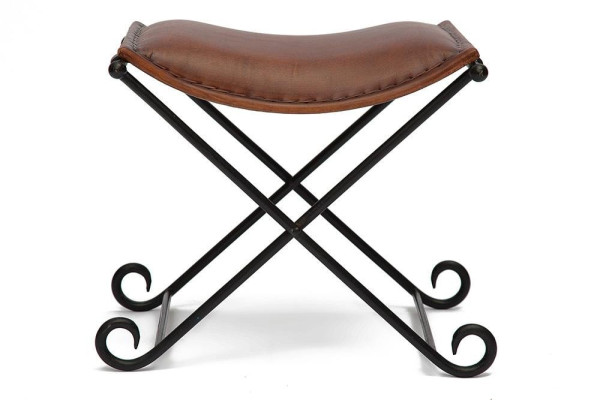 Пуф Secret De Maison «Флекс» (Flex) 1931 с отделкой из натуральной кожи (Коричневый «Лофт») фото № 2