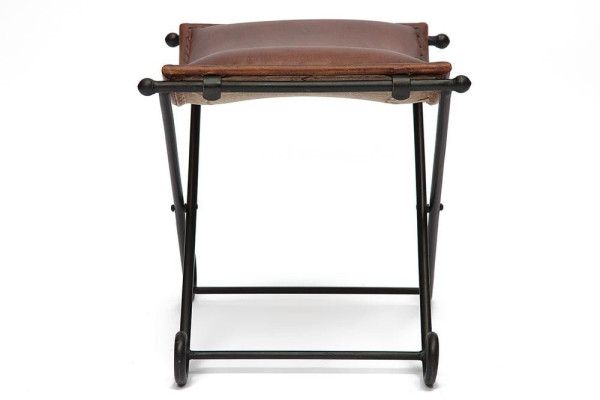 Пуф Secret De Maison «Флекс» (Flex) 1931 с отделкой из натуральной кожи (Коричневый «Лофт») фото № 3