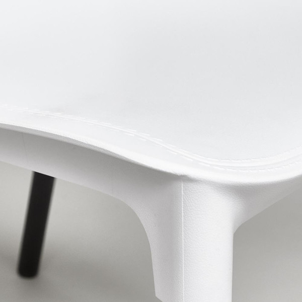 Стул GENIUS (mod 75) (белый/черные ножки) фото № 9