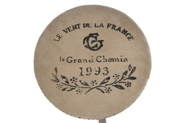 Стул на винтовой ножке Secret De Maison «Mainz» (mod. M-14531) (Серый (ткань) фото № 4