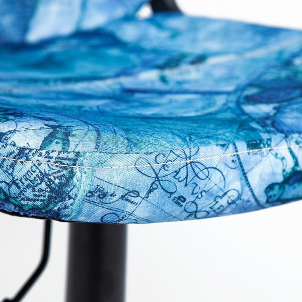 Кресло «Багги» (Baggi) (Ткань «Карта на синем») фото № 6