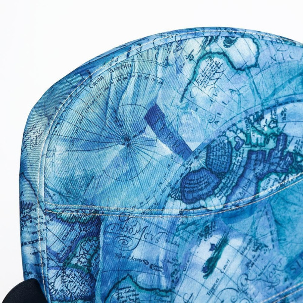 Кресло «Багги» (Baggi) (Ткань «Карта на синем») фото № 8