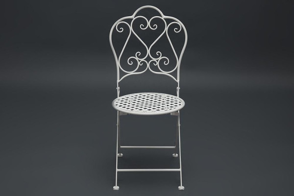 Кованый стул Secret De Maison «Лав Чэйр» (Love Chair) (Белый) фото № 2