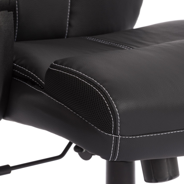 Кресло «Cambridge» (Искусственная чёрная кожа) фото № 7