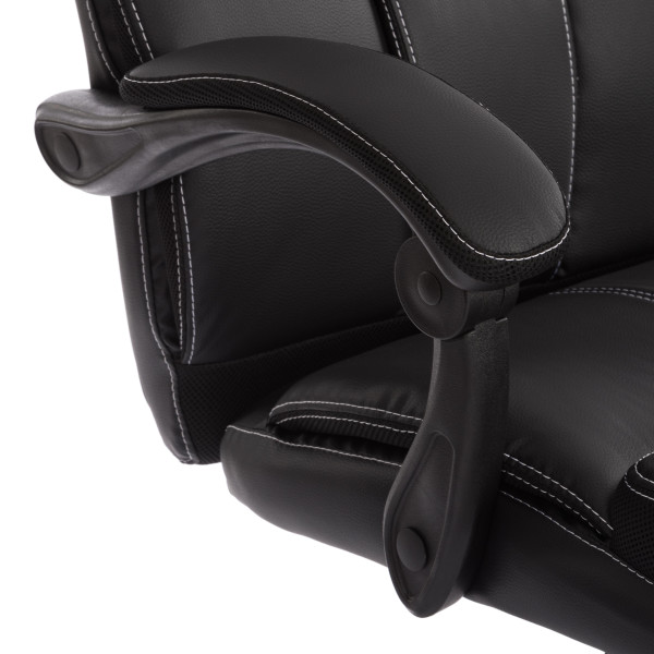 Кресло «Cambridge» (Искусственная чёрная кожа) фото № 11