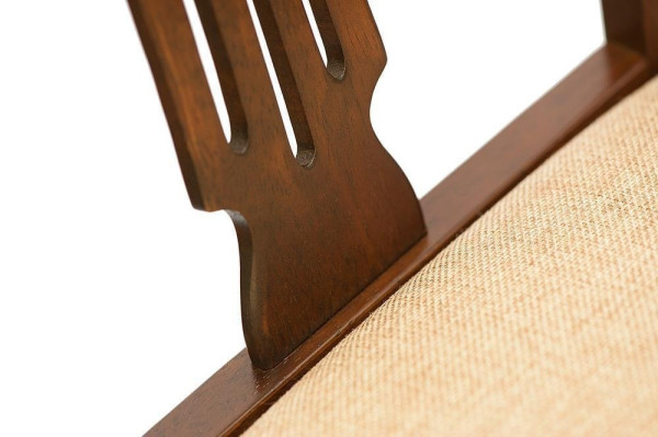 Стул с мягким сиденьем «Гермес» (Hermes) (Тёмный орех) фото № 4