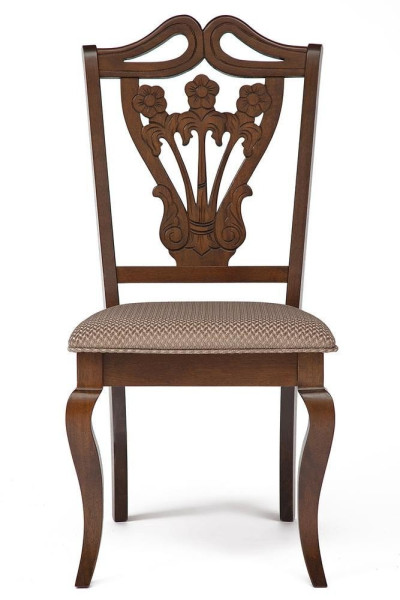 Стул с мягким сиденьем «Медеа» (Medea) (Cappuccino (тёмный орех) фото № 2