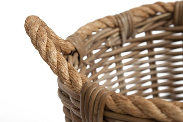 Корзина Secret De Maison «Yanbe» (набор из 2-х штук) (Натуральный/whitewashed) фото № 2