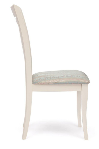 Стул с мягким сиденьем «Сиена» (Siena SA-SC) (butter white (слоновая кость), ткань бирюзовая (H180-19)) фото № 3