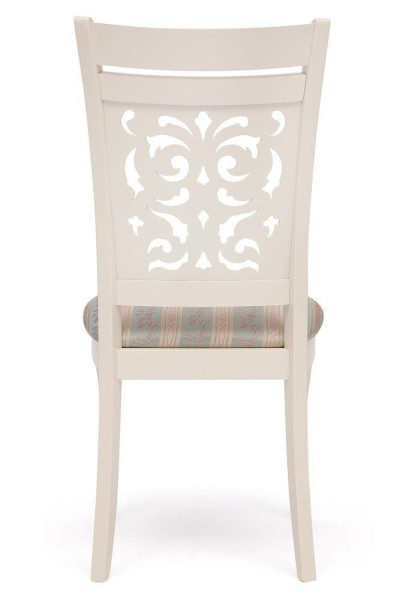 Стул с мягким сиденьем «Сиена» (Siena SA-SC) (butter white (слоновая кость), ткань бирюзовая (H180-19)) фото № 4