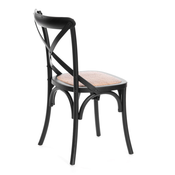 Стул Secret De Maison «Cross Chair» (black) mod.CB2001 (Чёрный) фото № 3