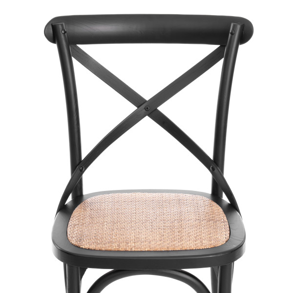 Стул Secret De Maison «Cross Chair» (black) mod.CB2001 (Чёрный) фото № 6
