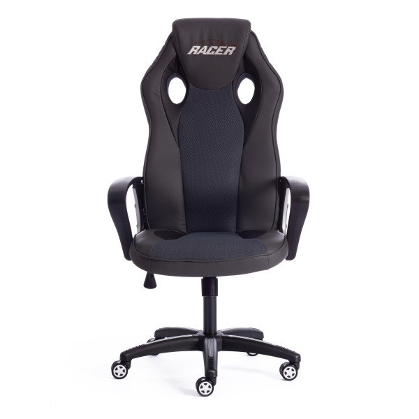 Кресло компьютерное TetChair «Racer» (металлик/серый) фото № 5