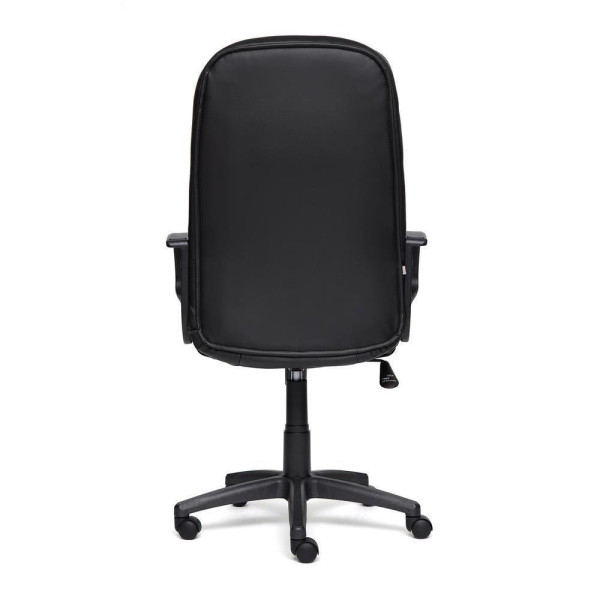 Кресло офисное из ткани TetChair CH 833 (Искусств. чёрная кожа) фото № 3