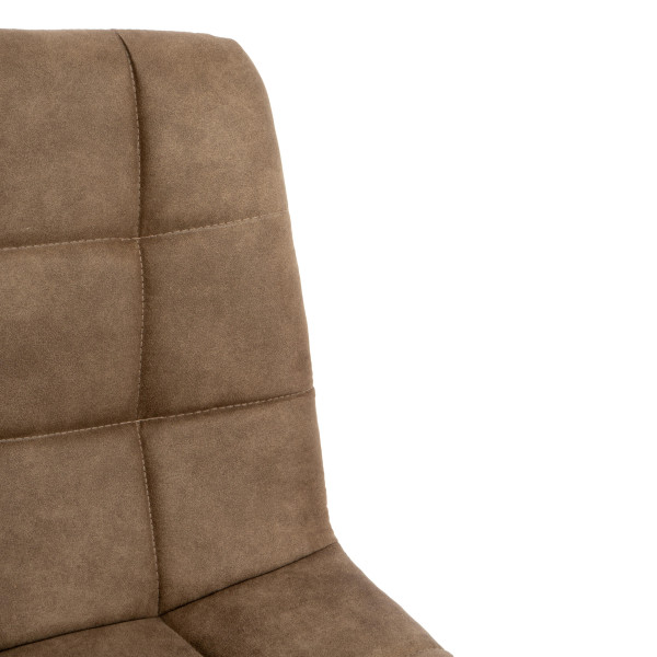 Стул «Chilly» (mod. 7094) (Светло-коричневый, ткань наппа) фото № 12