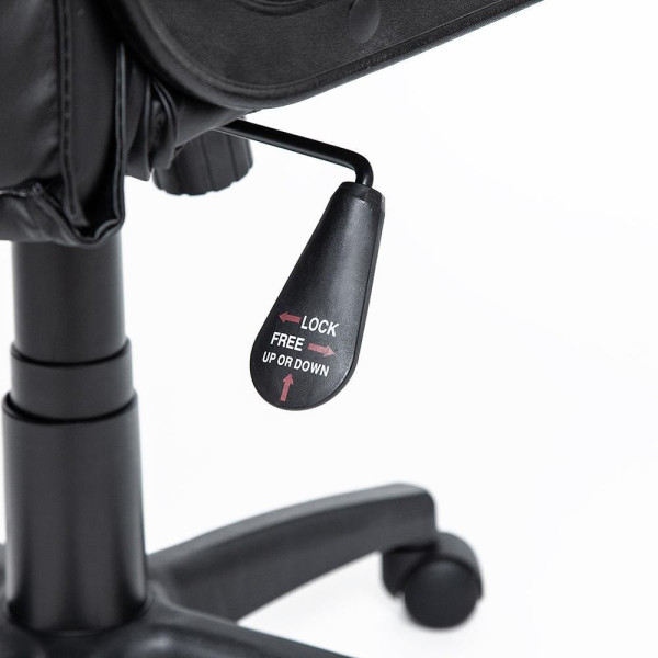 Кресло «Davos» (Искусственная чёрная кожа) фото № 8