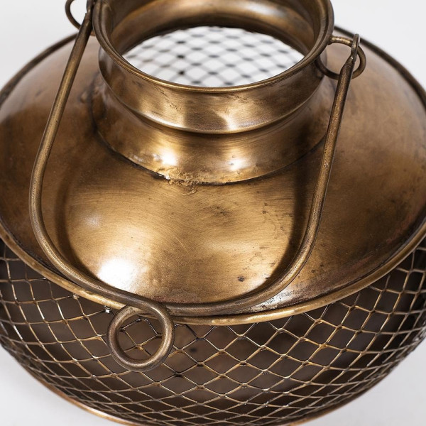 Фонарь для свечей Secret De Maison «Monto» (mod. M-17021) (Античная медь) 29x29 фото № 3