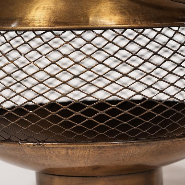 Фонарь для свечей Secret De Maison «Monto» (mod. M-17021А) (Античная медь) 33x33 фото № 3