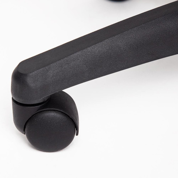 Кресло компьютерное «Neo 2» (Искусственная черная кожа + искусственная оранжевая кожа) фото № 13