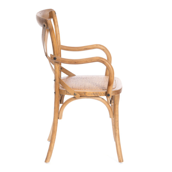 Стул Secret De Maison «Cross Armchair» с подлокотниками (Кросс Армчер) mod.CB2008 (Груша) фото № 2