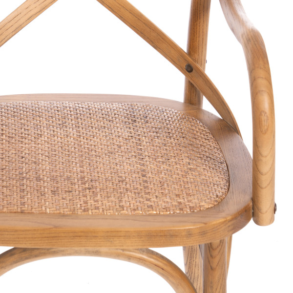 Стул Secret De Maison «Cross Armchair» с подлокотниками (Кросс Армчер) mod.CB2008 (Груша) фото № 7