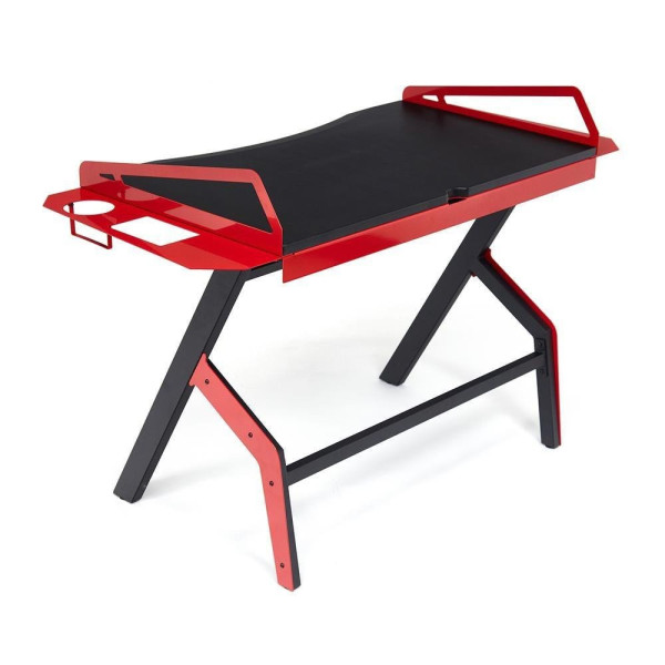 Стол компьютерный «Cyber-3» (чёрный/красный) фото № 6