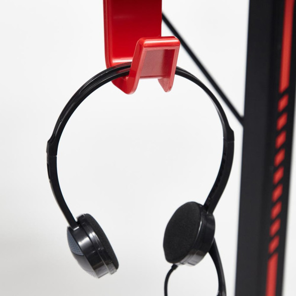 Стол компьютерный «Cyber-4» (чёрный/красный) фото № 14