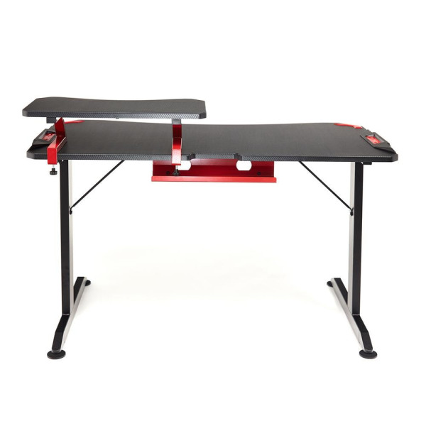 Стол компьютерный «Cyber-4» (чёрный/красный) фото № 8