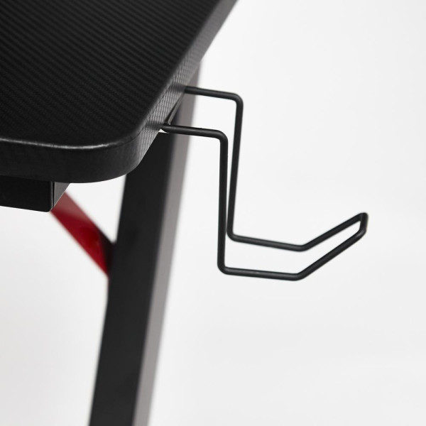 Стол компьютерный «Cyber-5» (чёрный/красный) фото № 16