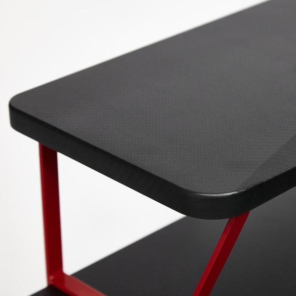 Стол компьютерный «Cyber-5» (чёрный/красный) фото № 26
