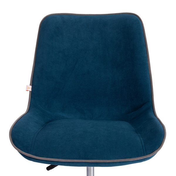 Кресло офисное TetChair «Style» (синий флок) фото № 6