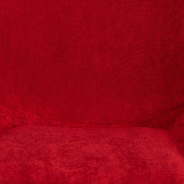 Кресло офисное TetChair «Style» (флок бордовый) фото № 7