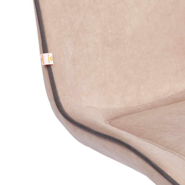 Кресло офисное TetChair «Style» (флок бежевый) фото № 8