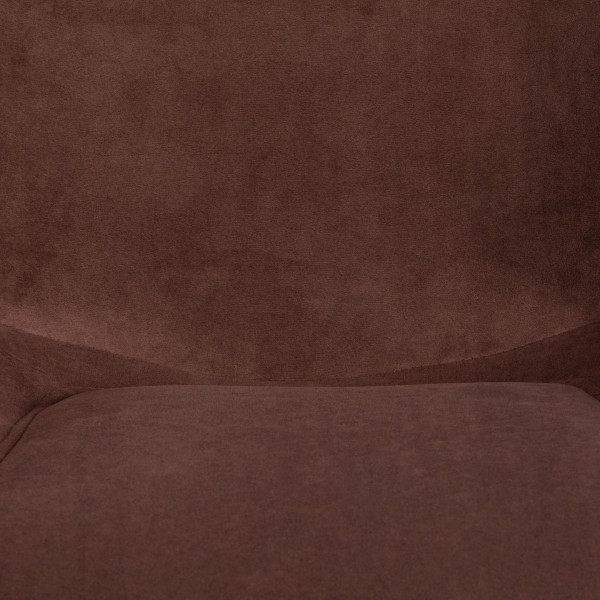 Кресло офисное TetChair «Style» (флок коричневый) фото № 7