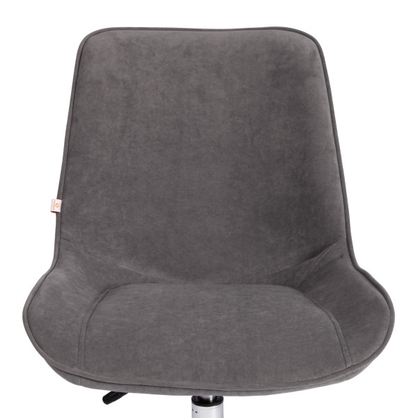 Кресло офисное TetChair «Style» (флок серый) фото № 6