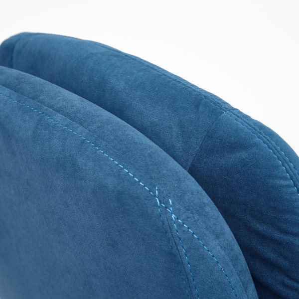 Кресло офисное TetChair «Softy Lux» (флок, синий, 32) фото № 15