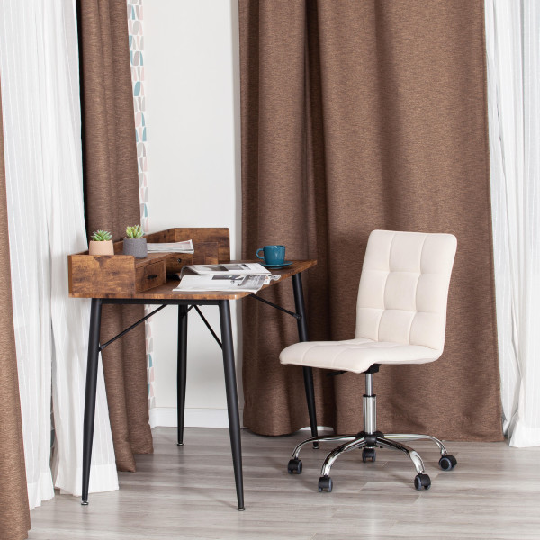 Кресло офисное TetChair «Zero» (Молочный) фото № 12