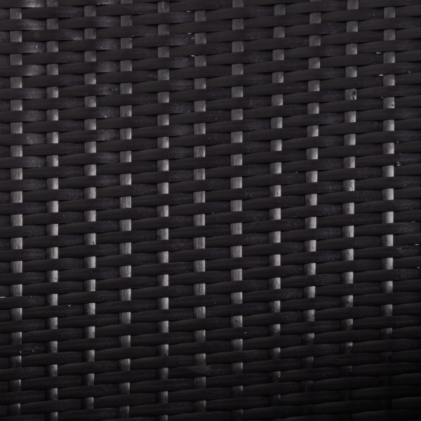 Обеденный сет (стол+4стула) (mod. 210036) (Чёрный) фото № 9