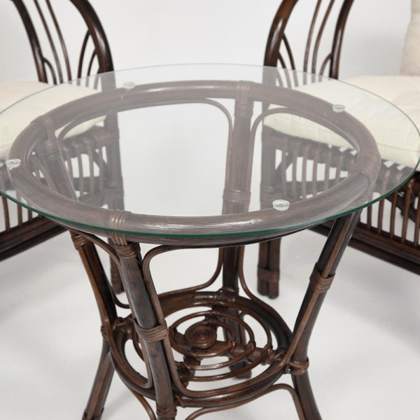 Террасный комплект «New Bogota» (2 кресла + стол) (Walnut (грецкий орех)) фото № 4