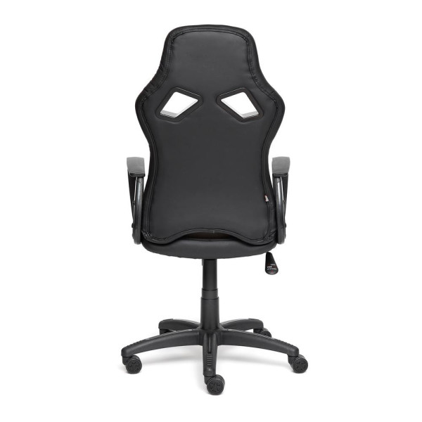 Кресло компьютерное «Runner military» (кож/зам/ткань, хаки/коричневый/серый) фото № 4