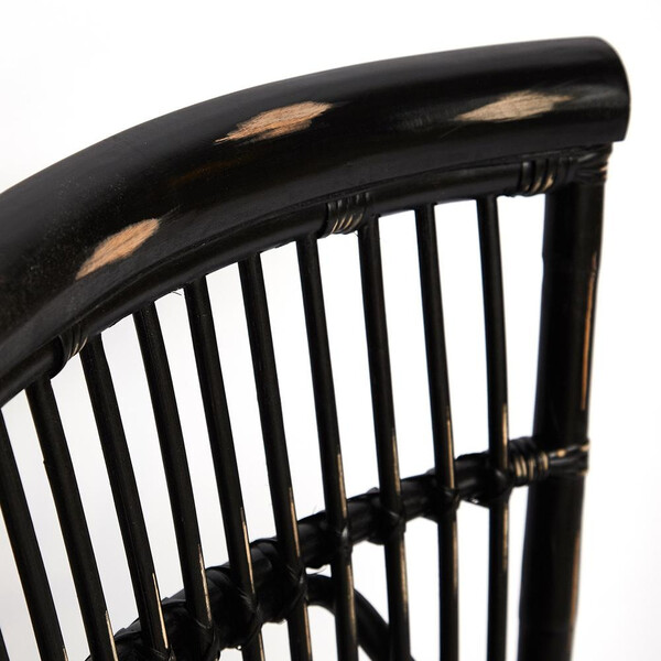 Стул Secret De Maison «Riviera» с подушкой (Чёрный) фото № 3