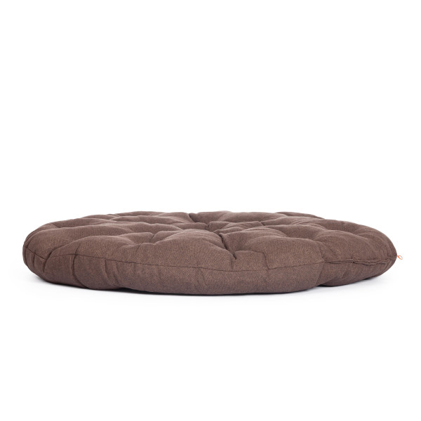 Кресло из ротанга «Папасан» (Papasan 23/01 Natural натуральный) + Подушка (ткань коричневая) фото № 17