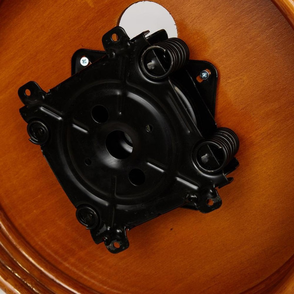 Кресло-качалка плетёное из ротанга «Папасан» (Papasan 23/01B Cognac коньяк) + Подушка (ткань оранжевая) фото № 8