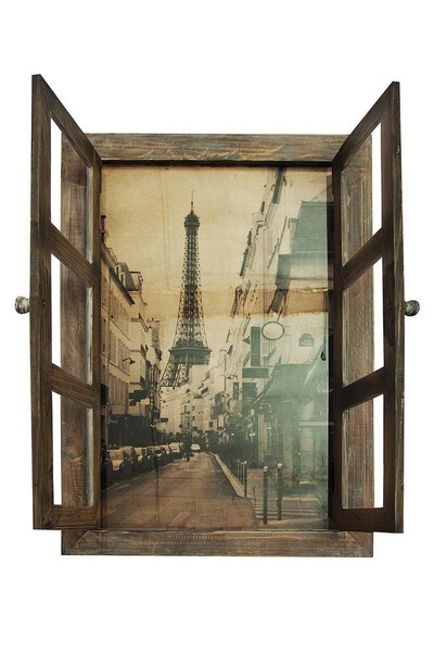 Настенный декор Secret De Maison «Окно в Париж» 9679 (Натуральный) фото № 3