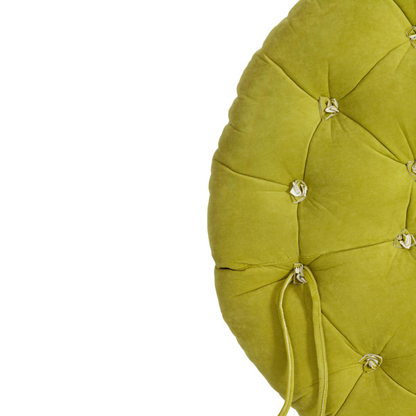 Кресло из ротанга «Папасан» (Papasan 23/01 Natural натуральный) + Подушка (флок олива) фото № 16