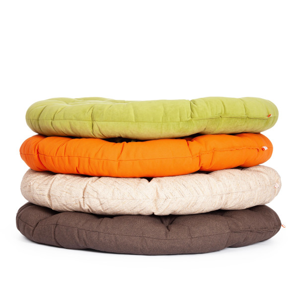 Кресло из ротанга «Папасан» (Papasan 23/01 Natural натуральный) + Подушка (флок олива) фото № 20