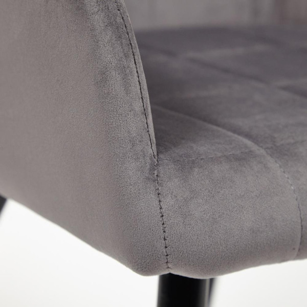 Кресло «Beata» (mod. 8266) (серый (G-062-40)/черный (13631)) фото № 4